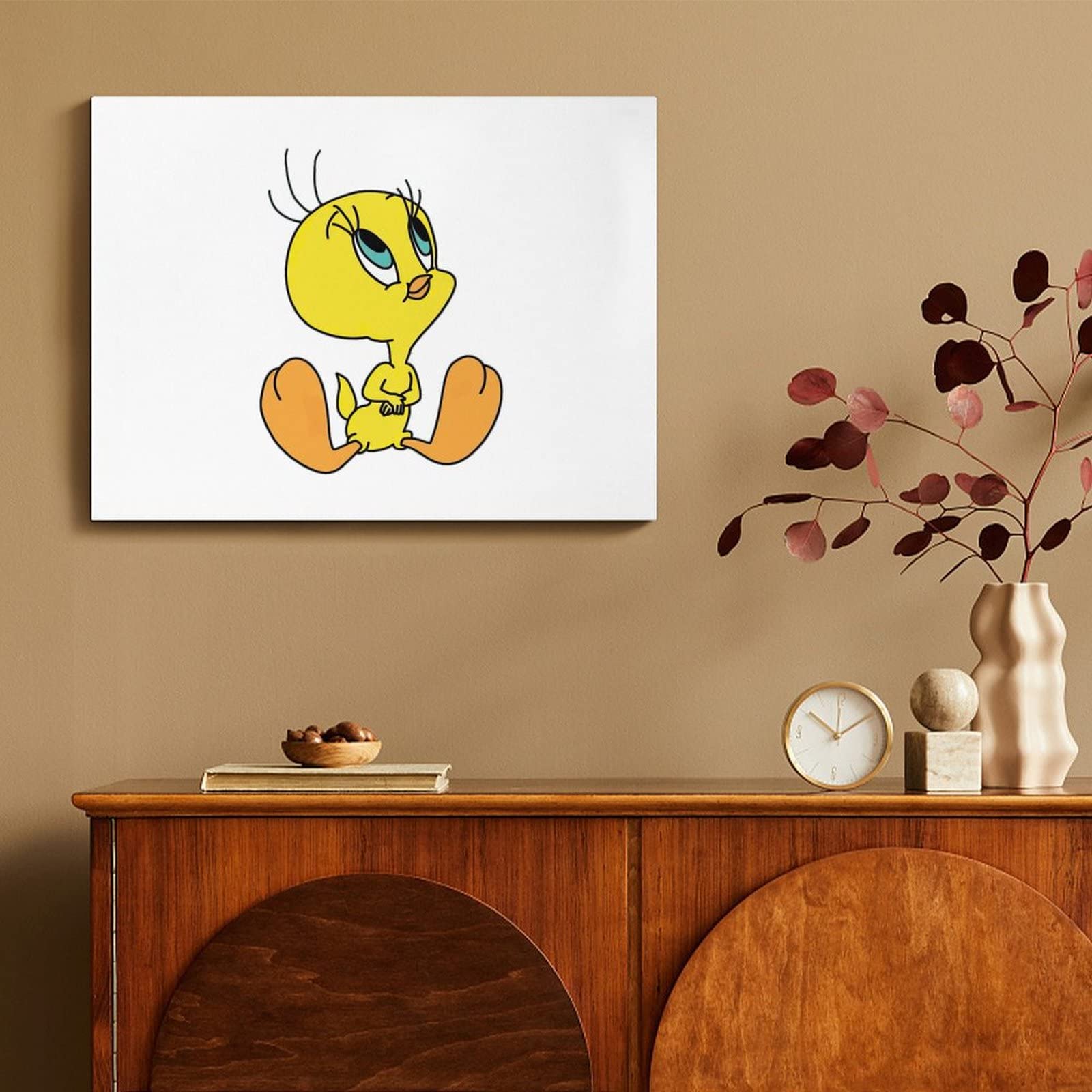 Amazon.co.jp: トゥイーティー アートパネル 壁飾り 壁絵 絵画